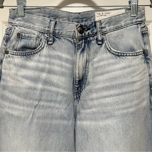 Rag & Bone Sofie Featherweight High Rise Wide Leg Women’s Jeans Size 26 - Picture 5 of 15